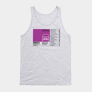 RENAULT ESTATE CAR - OWNERS HANDBOOK Tank Top